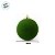 Bola de Natal - Flocada - Verde - 10cm - 4 unidades - Cromus - Rizzo - Imagem 3