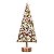 Árvore de Natal Pinheiro Nevado Base Tronco 75cm - 01 unidade - Cromus Natal - Rizzo Embalagens - Imagem 1