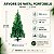 Árvore de Natal Portobelo Verde 2,10m - 01 unidade - Cromus Natal - Rizzo - Imagem 2