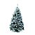 Árvore de Natal Mont Blanc Nevada Verde 1,80m - 01 unidade - Cromus Natal - Rizzo - Imagem 1