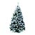 Árvore de Natal Mont Blanc Nevada Verde 2,10m - 01 unidade - Cromus Natal - Rizzo - Imagem 1