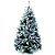 Árvore de Natal Mont Blanc Nevada Verde 2,40m - 01 unidade - Cromus Natal - Rizzo - Imagem 1