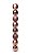 Bolas em Tubo Rose Gold 5cm - 08 unidades - Cromus Natal - Rizzo Embalagens - Imagem 1