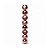 Bolas em Tubo Rose Gold 5cm - 08 unidades - Cromus Natal - Rizzo Embalagens - Imagem 3