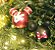 Kit Bolas Acessórios Mickey e Minnie Vermelho e Preto  10cm - 02 unidades Natal Disney - Cromus - Rizzo - Imagem 1