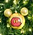 Kit Bolas Acessórios Mickey e Minnie Vermelho e Ouro  10cm - 02 unidades Natal Disney - Cromus - Rizzo - Imagem 3