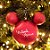 Kit Bolas Mickey e Minnie Mouse Preto e Vermelho 10cm - 02 unidades Natal Disney - Cromus - Rizzo Embalagens - Imagem 3