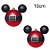 Kit Bolas Roupa Mickey  10cm - 02 unidades Natal Disney - Cromus - Rizzo Embalagens - Imagem 2