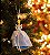 Enfeite para Pendurar Cinderela 15cm - 01 unidade Natal Disney - Cromus - Rizzo Embalagens - Imagem 1