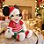 Mickey de Pelúcia com Roupa Listrada 45cm - 01 unidade Natal Disney - Cromus - Rizzo Embalagens - Imagem 1