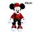 Mickey de Pelúcia com Chapéu 45cm - 01 unidade Natal Disney - Cromus - Rizzo Embalagens - Imagem 2