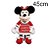 Minnie de Pelúcia com Vestido Listrado 45cm - 01 unidade Natal Disney - Cromus - Rizzo Embalagens - Imagem 2