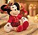 Minnie de Pelúcia de Pelúcia com Vestido Xadrez 45cm - 01 unidade Natal Disney - Cromus - Rizzo Embalagens - Imagem 1