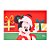 Jogo Americano Retangular de Natal - Mickey - 48x33cm - 1 unidade - Cromus - Rizzo - Imagem 1