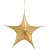 Estrela Aérea Decorativa Ouro 110cm - 01 unidade - Cromus Natal - Rizzo Embalagens - Imagem 1