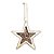 Estrelas de Pinhas Decorativa Marrom - Tamanho P - Cromus Natal - 1 unidade - Rizzo - Imagem 1