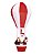 Noel Decorativo no Balão 150cm - 01 unidade - Cromus Natal - Rizzo Embalagens - Imagem 1