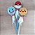 Pirulito Lembrancinha Festa Pokemon - 10 unidades - Rizzo Festas - Imagem 1