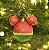 Bola Mickey Listras Poá Verde Vermelho e Ouro 8cm - 04 unidades - Natal Disney - Cromus - Rizzo Embalagens - Imagem 4