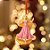 Enfeite para Pendurar Princesa Rapunzel 10cm - 01 unidade - Natal Disney - Cromus - Rizzo Embalagens - Imagem 3