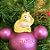 Bola de Vidro 3D Princesa Rapunzel 8cm - 02 unidades - Natal Disney - Cromus - Rizzo Embalagens - Imagem 1