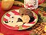 Prato de Cerâmica Minnie Listras 20cm - 01 unidade - Natal Disney - Cromus - Rizzo Embalagens - Imagem 3