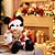 Mickey de Pelúcia e Urso 35cm - 01 unidade - Natal Disney - Cromus - Rizzo Embalagens - Imagem 1