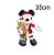 Mickey de Pelúcia e Urso 35cm - 01 unidade - Natal Disney - Cromus - Rizzo Embalagens - Imagem 2