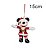 Mickey de Pelúcia Roupa Vermelha 15cm - 01 unidade - Natal Disney - Cromus - Rizzo Embalagens - Imagem 2