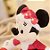 Mickey de Pelúcia Roupa Vermelha 35cm - 01 unidade - Natal Disney - Cromus - Rizzo Embalagens - Imagem 3