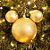 Kit Bola Mickey Verde e Ouro Glitter 6cm - 06 unidades - Natal Disney - Cromus - Rizzo Embalagens - Imagem 4