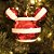 Kit Bola Mickey Listras e Poá Sortidas Vermelho 6cm - 06 unidades - Natal Disney - Cromus - Rizzo Embalagens - Imagem 3
