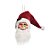 Rosto Noel com Led 40cm - 01 unidade - Cromus Natal - Rizzo Embalagens - Imagem 1