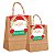 Sacola de Papel com Fechamento - Divertida Papai Noel - Cromus Natal - Rizzo Embalagens - Imagem 1