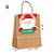 Sacola de Papel com Fechamento - Divertida Papai Noel - Cromus Natal - Rizzo Embalagens - Imagem 2