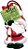 Tag de MDF Papai Noel com Placa Verde 14,3cm - 01 unidade - Litoarte - Rizzo Embalagens - Imagem 1