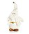 Noel em Pé com Roupa Branca 25cm - 01 unidade - Cromus Natal - Rizzo Embalagens - Imagem 1