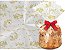 Saco para Panetone de Natal Festa do Panetone Ouro - Cromus - Rizzo Embalagens e Festas - Imagem 1