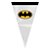 Cone Festa Batman 18x30cm - 50 unidades - Cromus - Rizzo Embalagens - Imagem 1