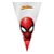 Cone Festa Homem Aranha 18x30cm - 50 unidades - Cromus - Rizzo - Imagem 1