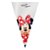 Cone Festa Minnie 18x30cm - 50 unidades - Cromus Páscoa Disney - Rizzo - Imagem 1
