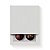 Caixa 4 Doces Quadrada Branco com Luva - 10 unidades - 9,5x9,5x4cm - Cromus Profissional - Imagem 1