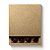 Caixa 16 Doces Quadrada Kraft com Luva - 10 unidades - 16,8x16,8x4cm - Cromus Profissional - Imagem 1