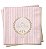 Guardanapo de Papel Rosa Pastel Listras Feliz Páscoa - 20 folhas - Cromus Páscoa - Rizzo Embalagens - Imagem 1