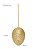 Ovo de Páscoa Decorativos no Saquinho Glitter Ouro - 9 unidades - Cromus Páscoa - Rizzo Embalagens - Imagem 3