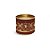 Lata para Bombons Marrom e Dourado Linha Chocolate - 10x10x7cm - 01 unidade - Cromus Páscoa - Rizzo Embalagens - Imagem 1