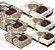 Caixa Practice para Meio Ovo Chocolate Marfim Sortido - 06 unidades - Cromus Páscoa - Imagem 1