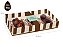 Caixa New Practice Três Meio Ovo Mini 50g 21,5x11x4cm Chocolate Marfim - 06 unidades - Cromus Páscoa - Rizzo Embalagens - Imagem 2