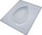 Forma de Acetato Especial Ovo Bicudo 350g Riscado - Ref. 9555 - BWB - Rizzo Confeitaria - Imagem 1
