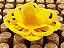 Forminha para Doces Floral Loá Colorset Amarelo Ouro - 40 unidades - Decorart - Imagem 1